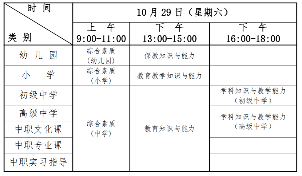 陜西省教師資格筆試準(zhǔn)考證